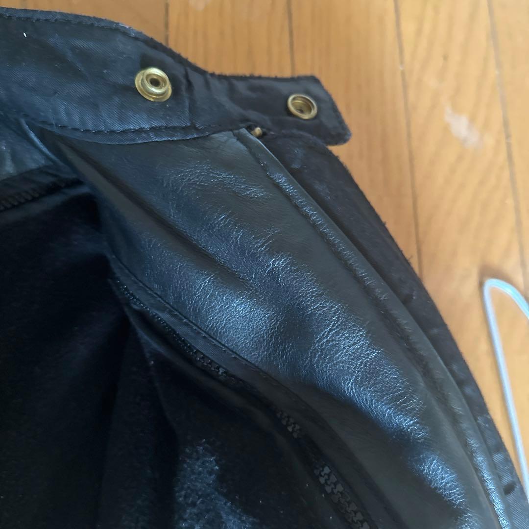 バンソンシングルライダースジャケット34