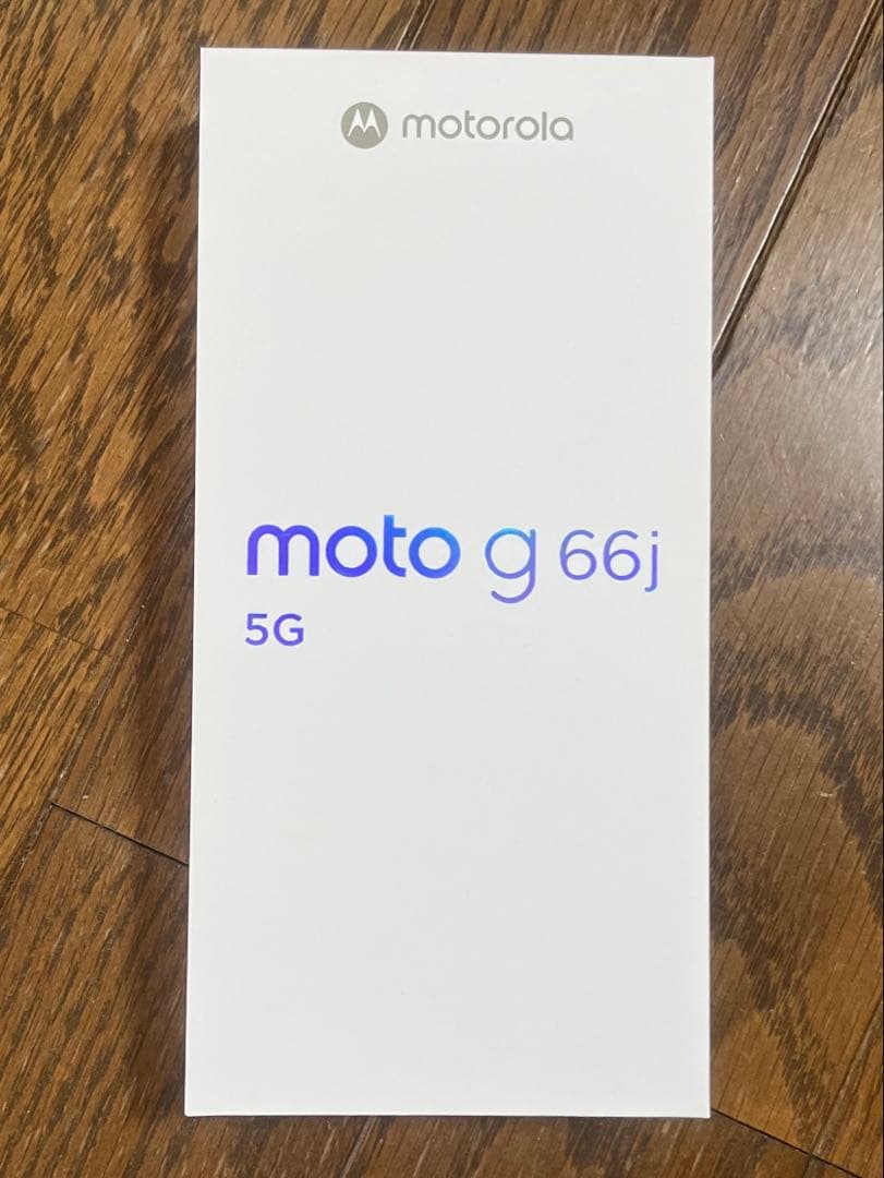 【新品未開封】motorola moto g66j 5G 8/128GB 緑
