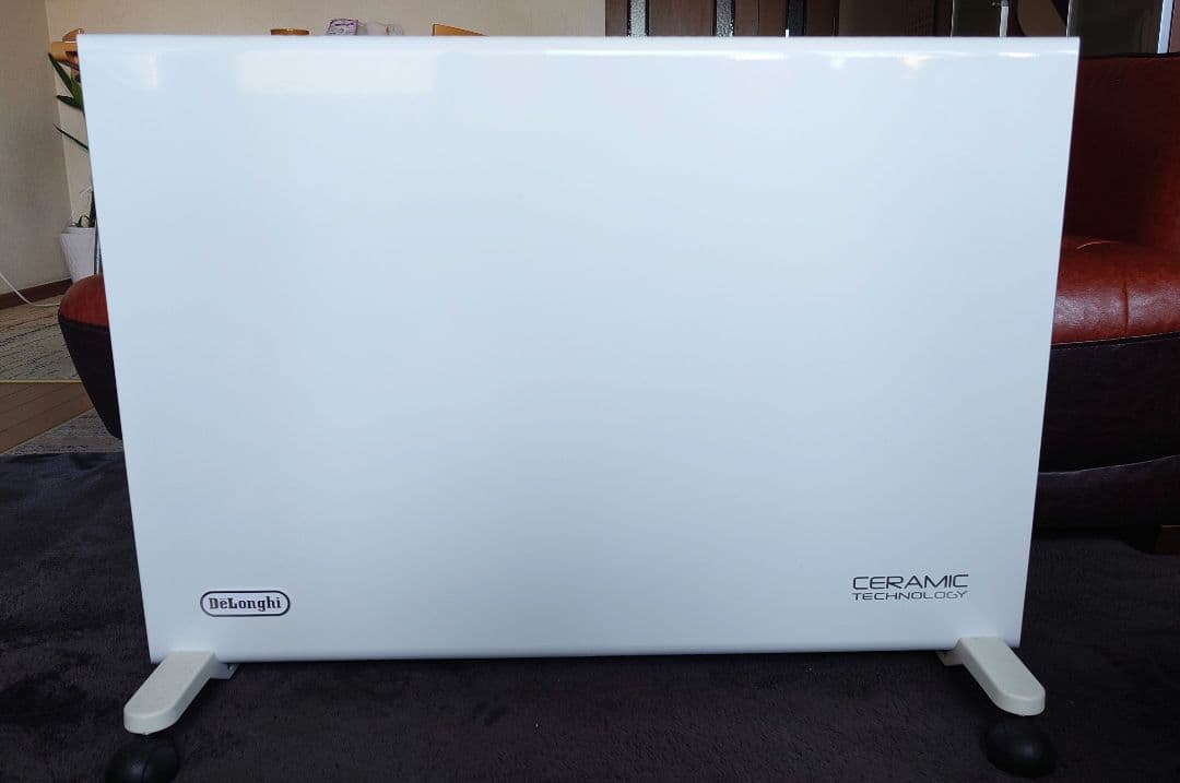 極美品■De'Longhiデロンギコンベクターヒーター　HXJ60L12-WH