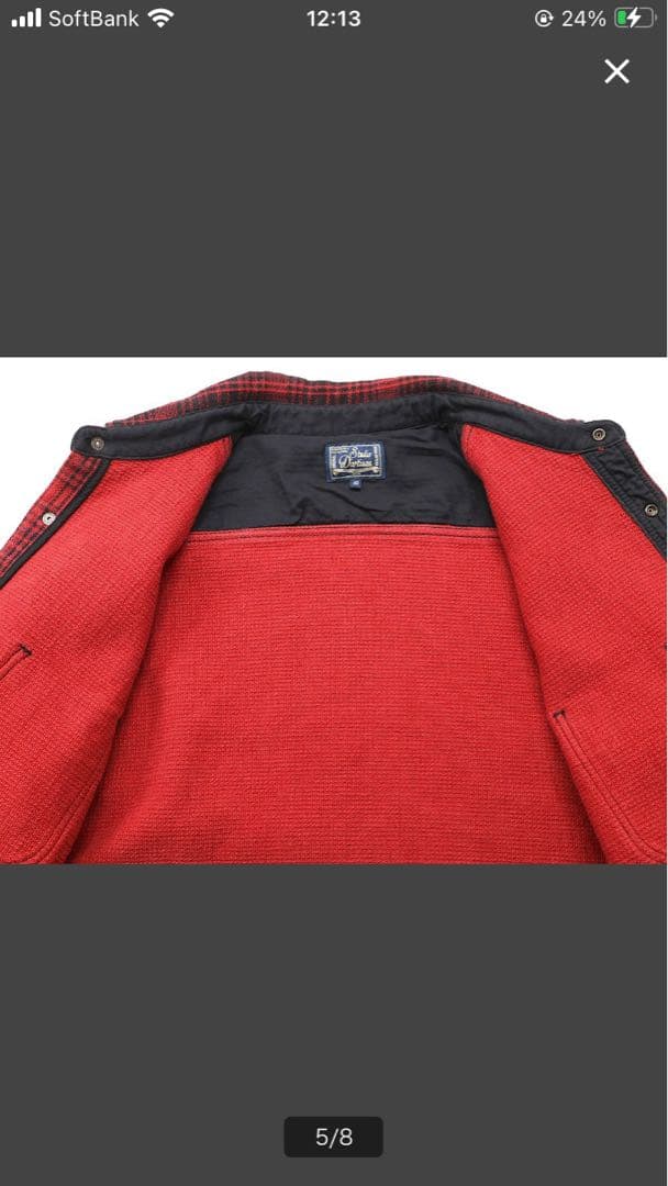 ステュディオダルチザン　クルーザーシャツタイプジャケット【4555】