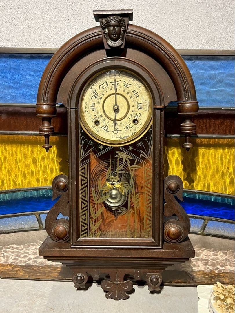 ア*所様 希少 ボンボン時計 振り子時計 アンティーク インテリア