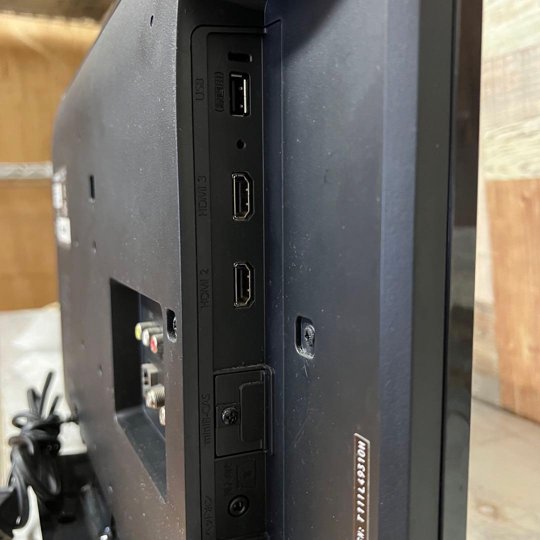 即日受渡❣️全国送料込3年前購入フナイ 24V型 2チューナー搭載。裏番組録画可能