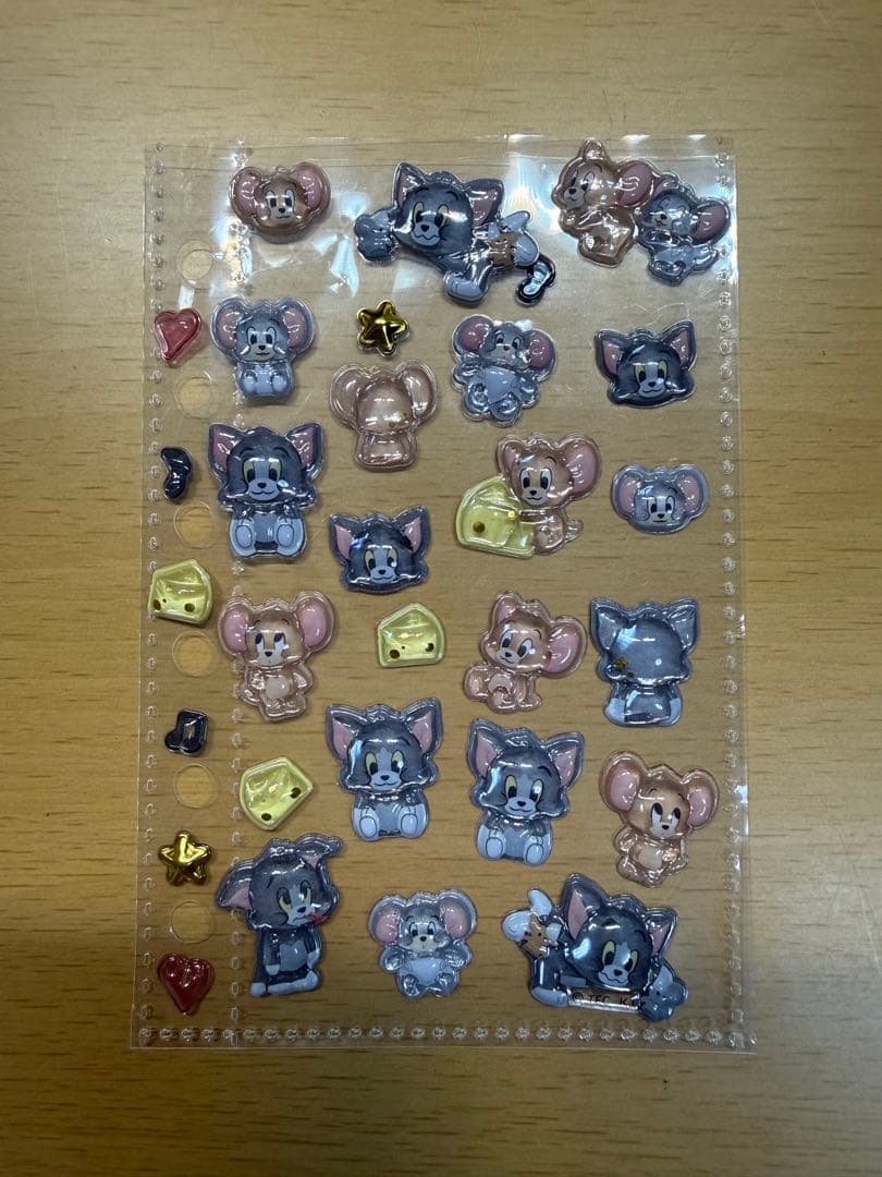 m*⭐様 正規品キャラクターボンボンドロップシール帳完成品