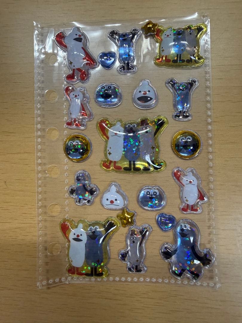 m*⭐様 正規品キャラクターボンボンドロップシール帳完成品