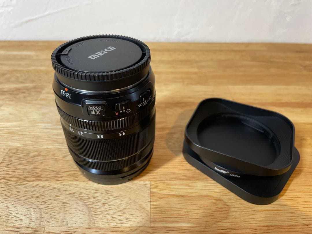 【ぼたる様】XF18-55mm F2.8-4社外角形フード　使用頻度極少
