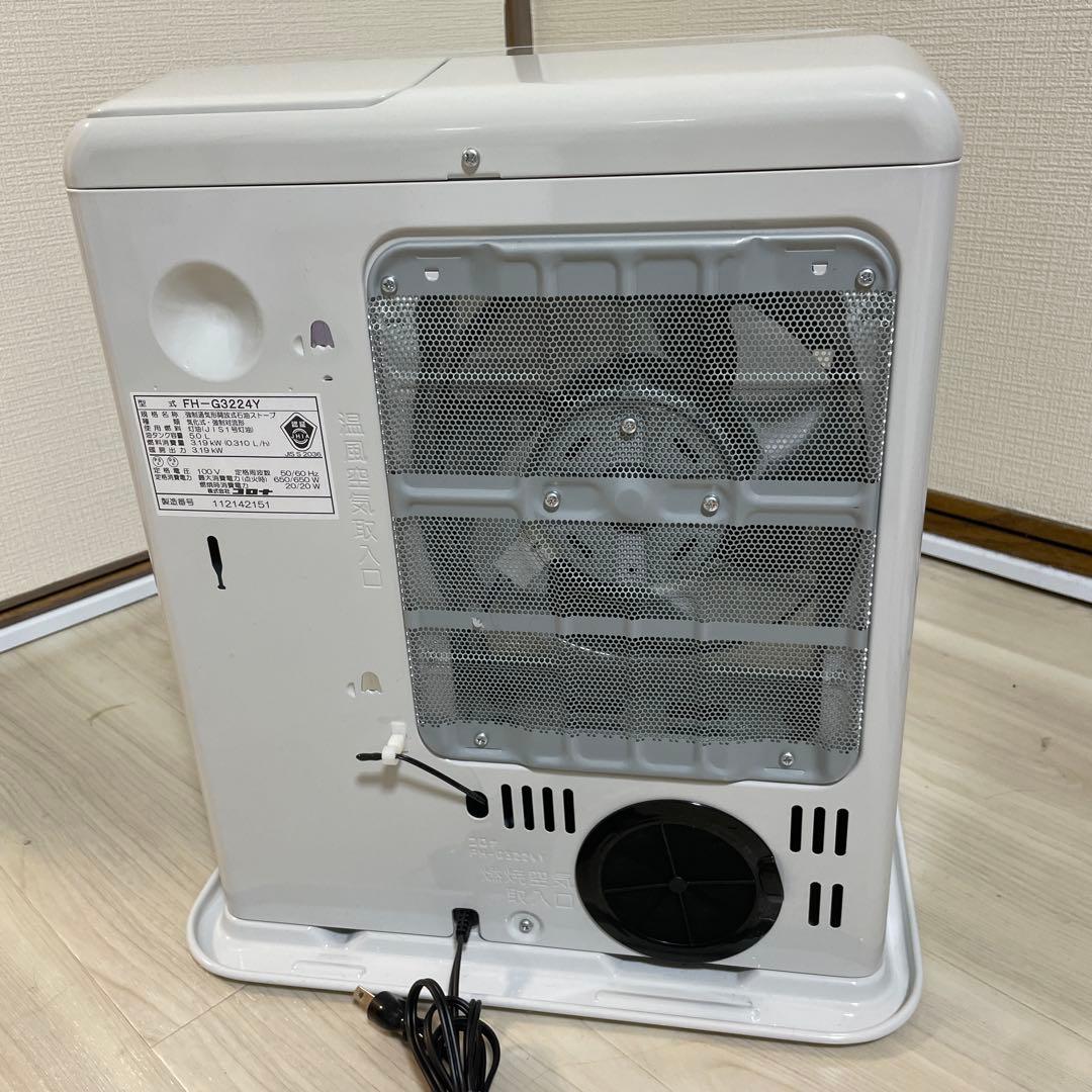 CORONA FH-G3224Y(w)石油ファンヒーター。