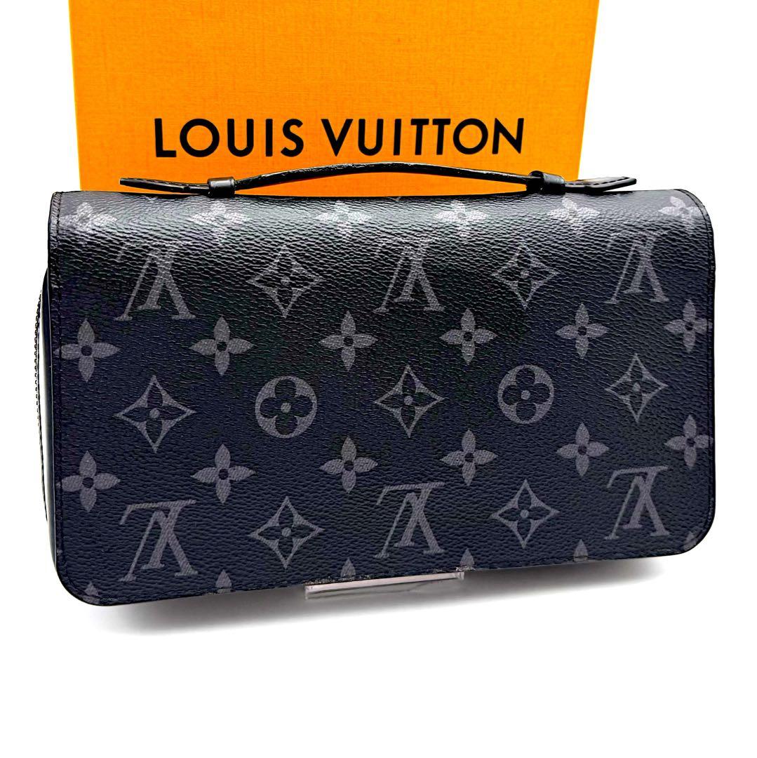 ルイヴィトン エクリプス ジッピーXL ラウンドファスナー長財布 M61698
