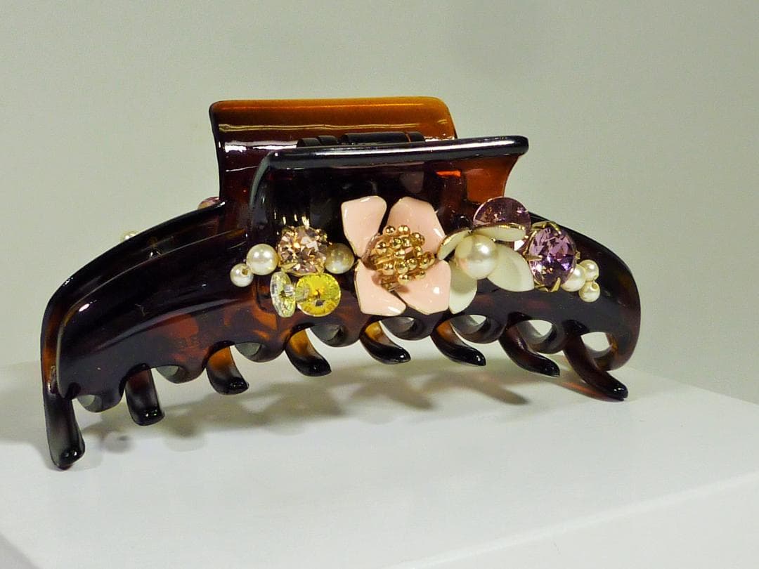 【コンプレックスビズ】髪留め　花