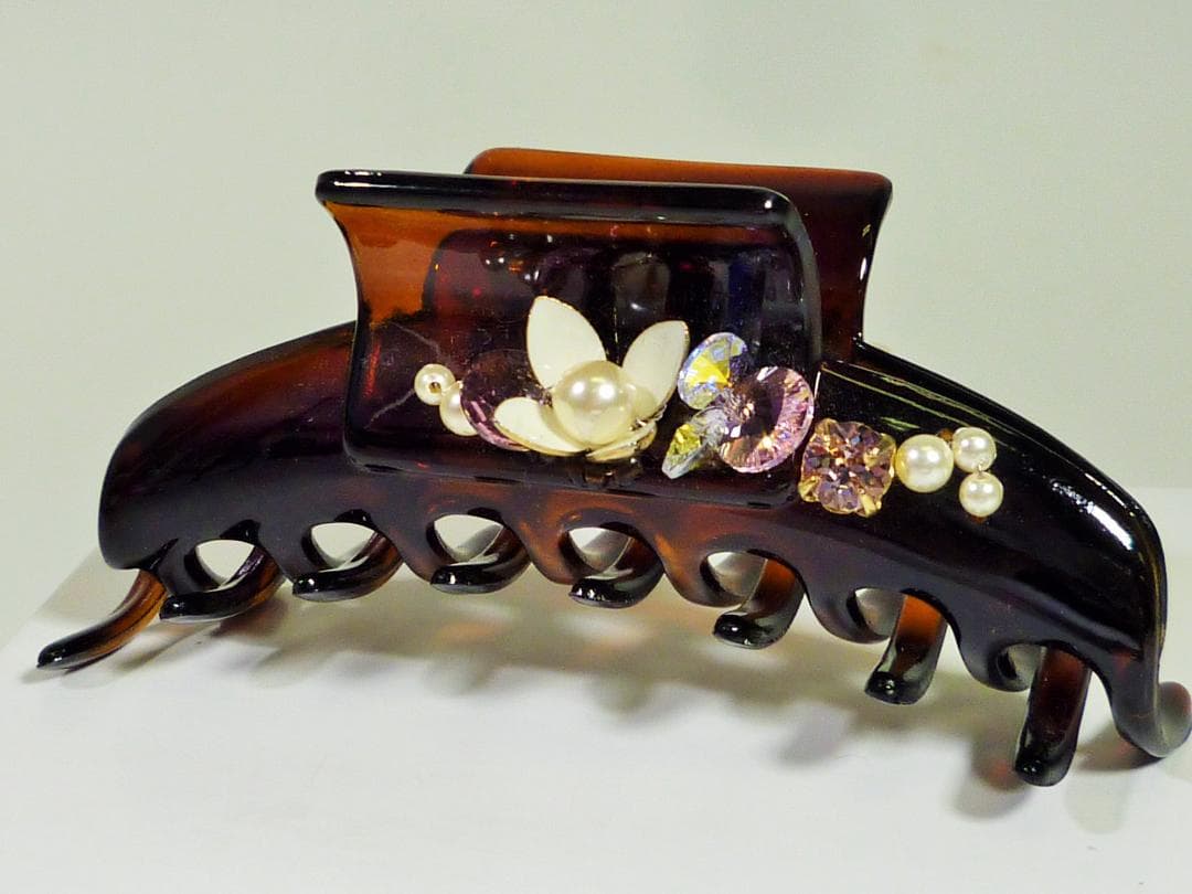 【コンプレックスビズ】髪留め　花