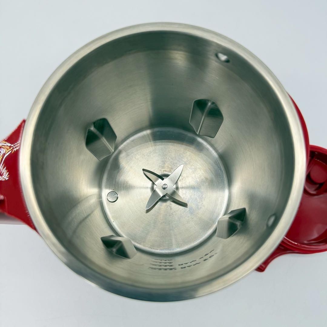 25年製　SOY RICH 完全豆乳メーカー　ソイリッチ　ローズレッド