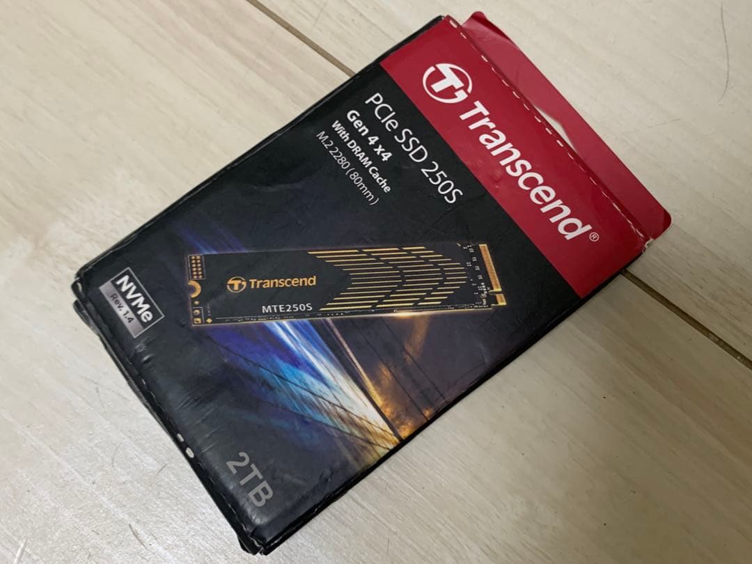内蔵型SSD Transcend PCIe SSD 250S 2TB NVMe