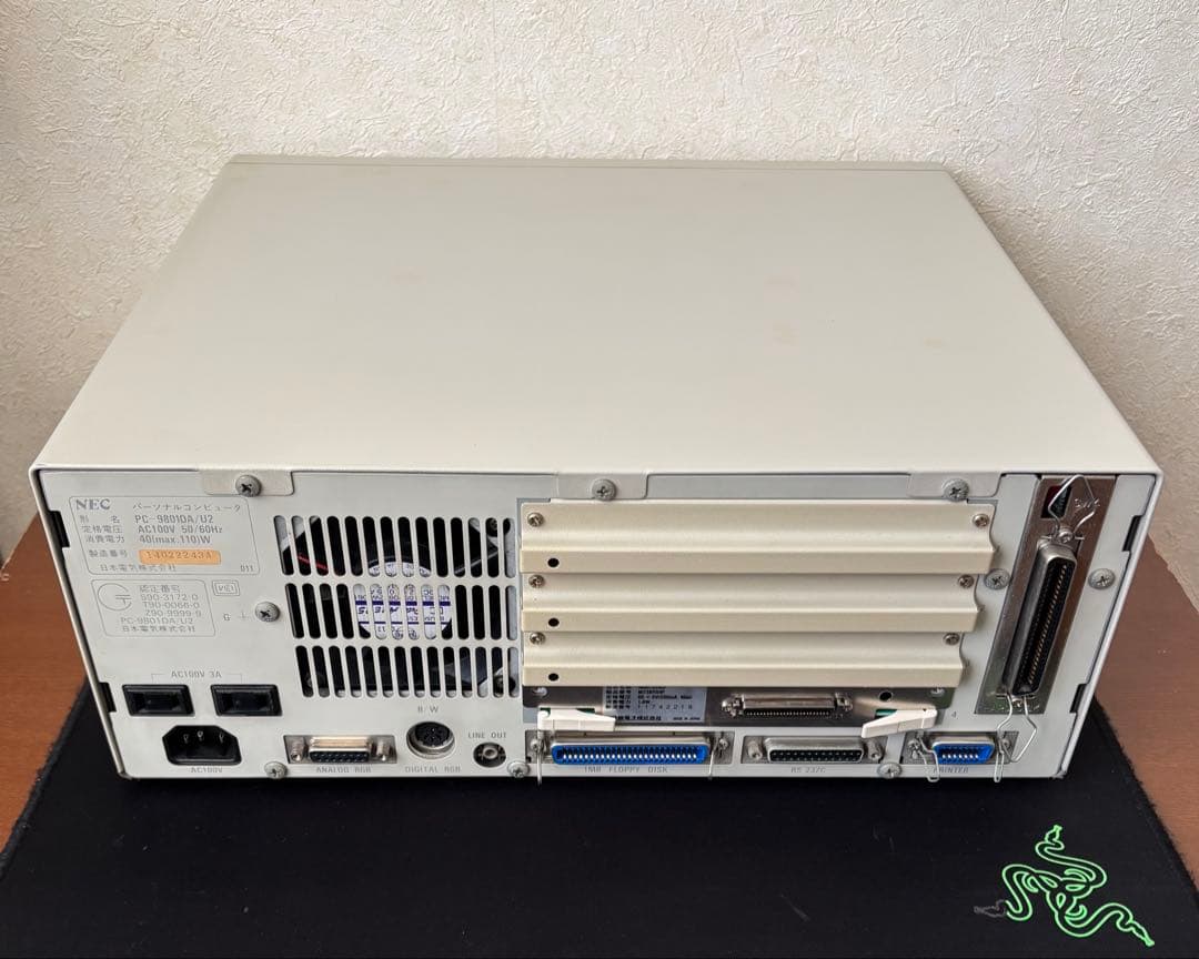 PC-9801DA/U2 動作品 本体のみ