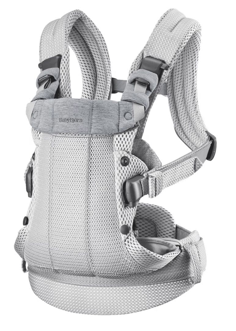 BABYBJÖRN ベビーキャリアハーモニー シルバー メッシュ 2点セット