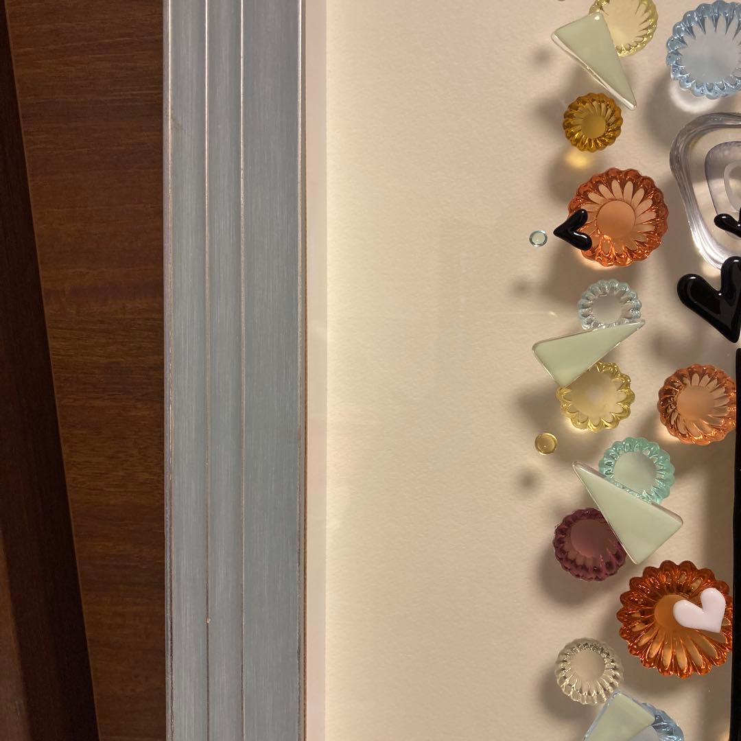 【4き】上村由希　 ガラスコラージュ　SavoN Bouquet