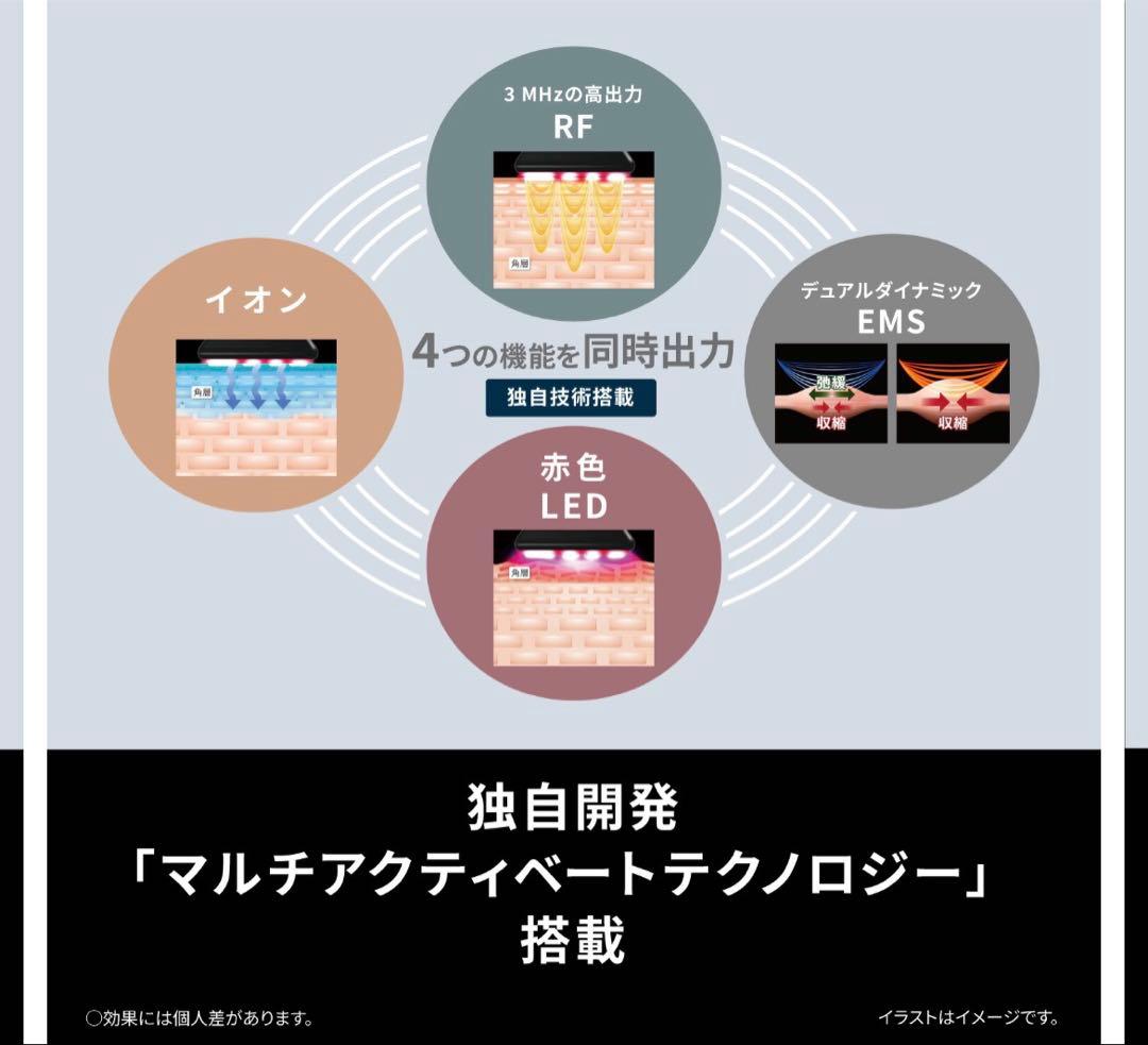 ［箱あり、付属品完備］Panasonic バイタリフト　美顔器