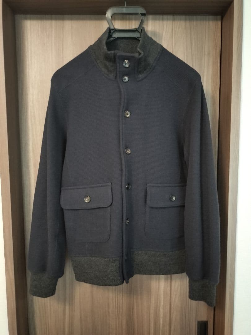 e'lento ネイビー RING JACKET ヴァルスター