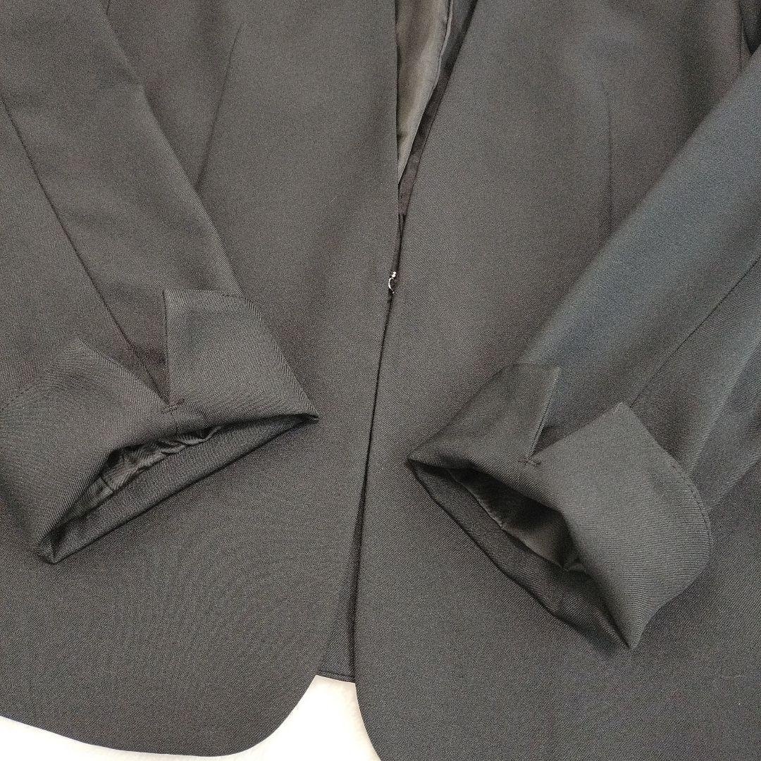 エイチケーワークスロンドン ノーカラー パンツ スーツ セットアップ