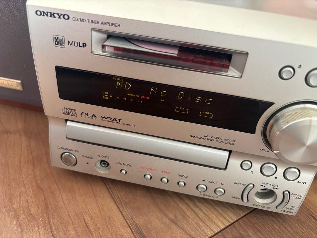 ジェキ様用　ONKYO CD/MD ミニコンポ FR-X9A