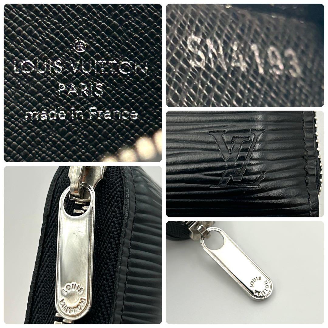 【美品】ルイヴィトン エピ ジッピーパース ブラック 小銭入れ