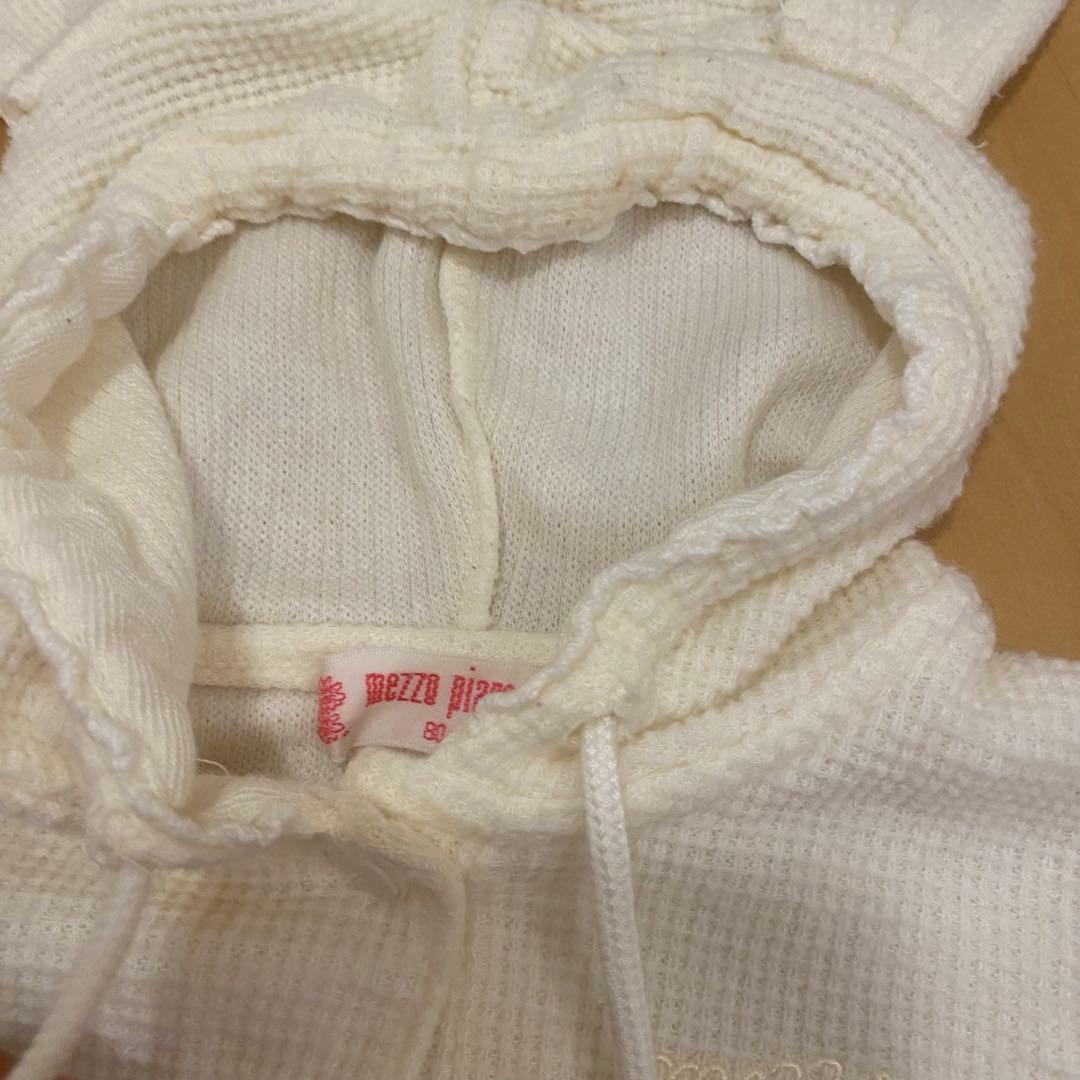 ☆ 稀少 ☆ メゾピアノうさぎちゃん柄ワンピースブラウスうさぎちゃんセーラー