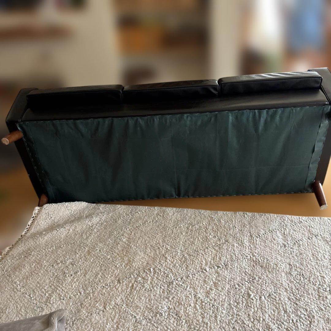 古着屋Enguarde カリモク60 ロビーチェアー 3シーター 中古