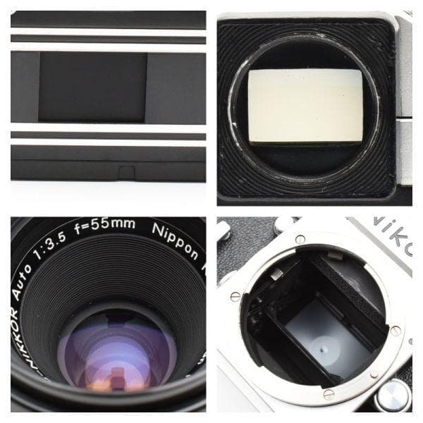 ニコン Nikon F アイレベル NIKKOR Auto 55mm F3.5