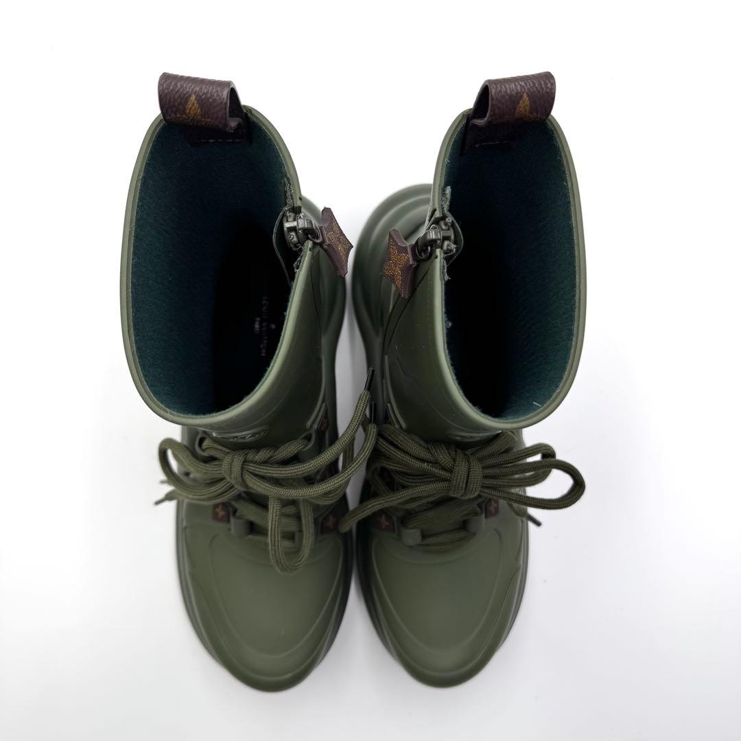 未使用　鑑定済み✨　ルイヴィトン　アークライト　レインブーツ　23.5cm相当