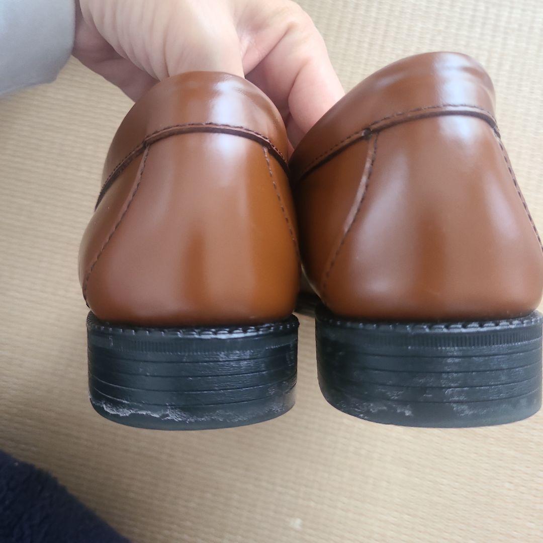 G.H. BASS WEejuns ブラウン ローファー　靴裏ガム汚れあり