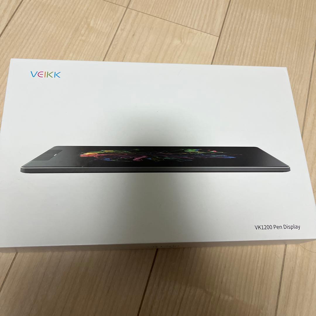 液晶タブレット　液タブ　VEIKK VK1200 pen display