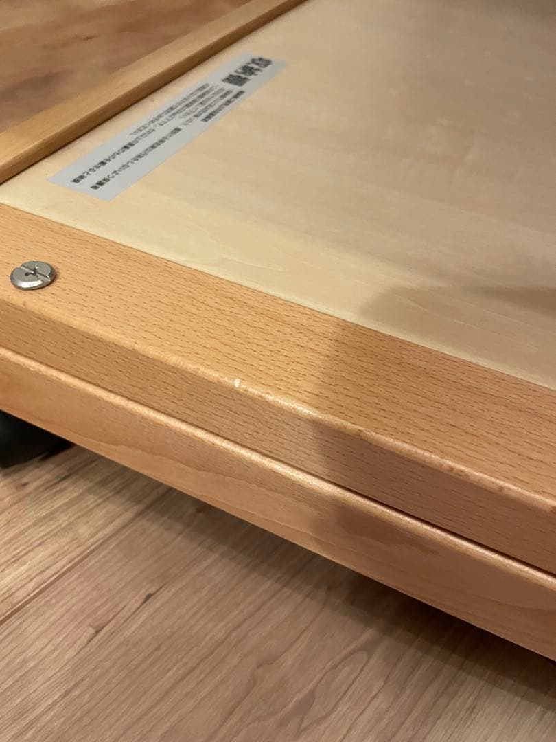 KATOJI｜ベビーベッド ハイタイプベッド ツーオープン（ナチュラル）日本製