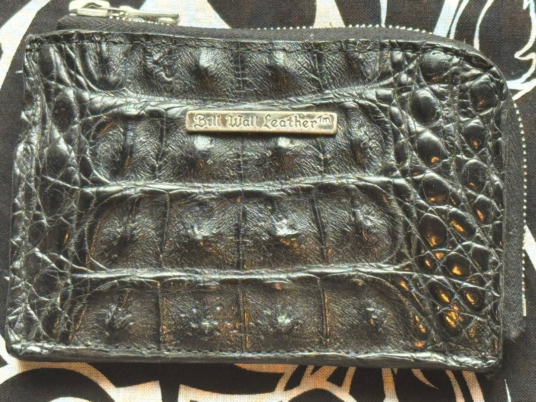 bill wall leather ジップウォレット
