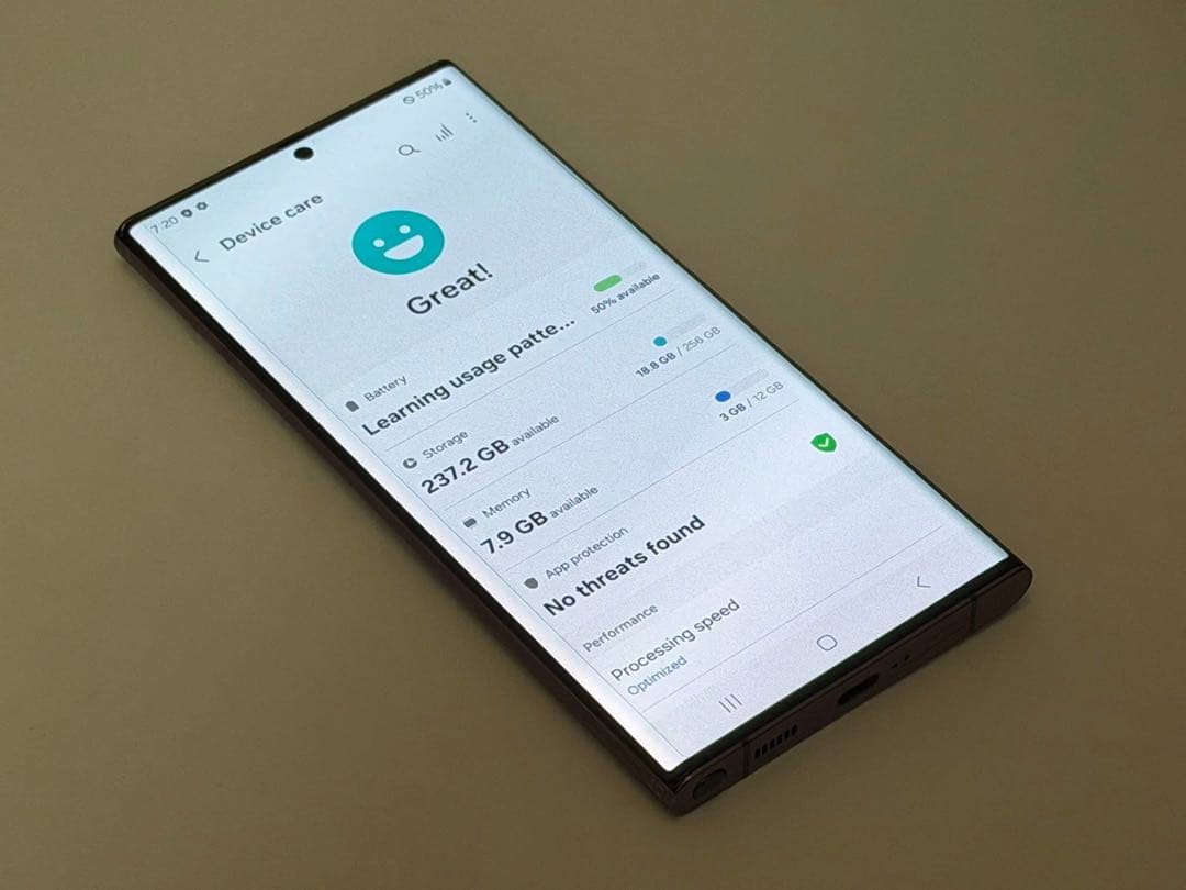 スマートフォン本体 Galaxy S22 Ultra 256 Burgundy SIM Free-