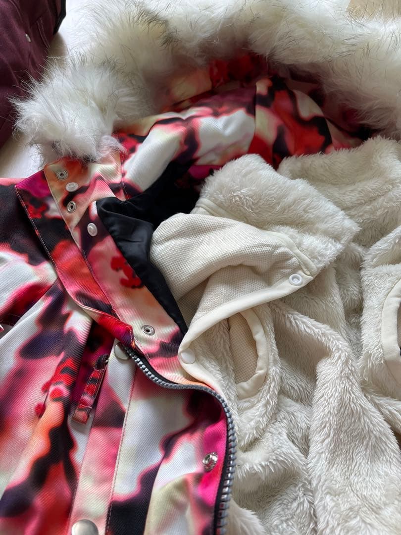 [新品未使用]レディーススキースノボーウェア上下 ゴーグルセット