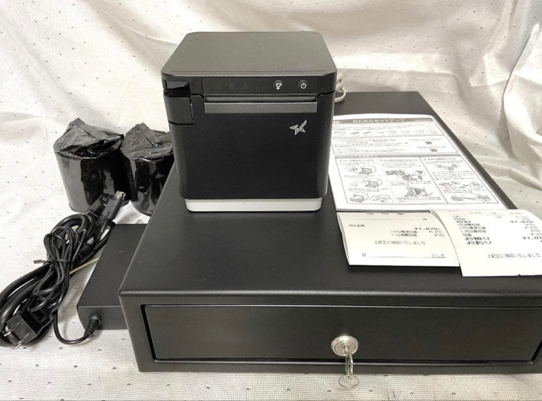 美品■スター精密　サーマルプリンター＆ドロアー■リーダー付