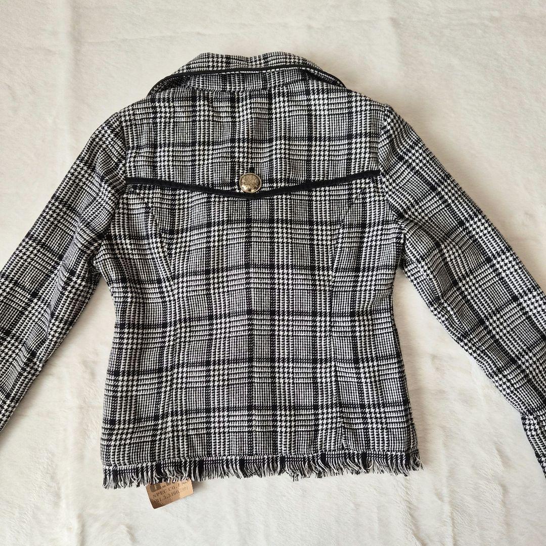 【新品タグ付き】d.i.a ダイヤ 千鳥格子ジャケット　金ボタン　y2k