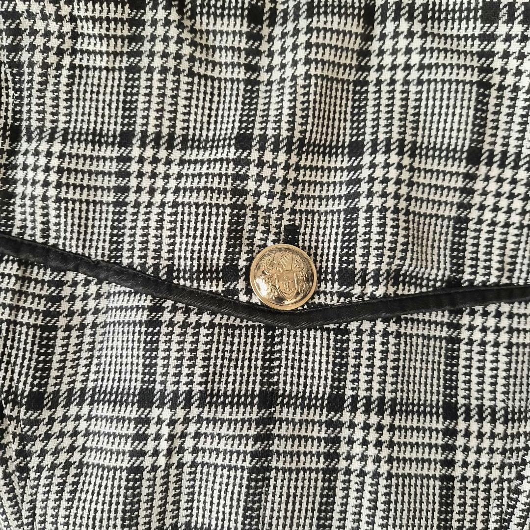 【新品タグ付き】d.i.a ダイヤ 千鳥格子ジャケット　金ボタン　y2k