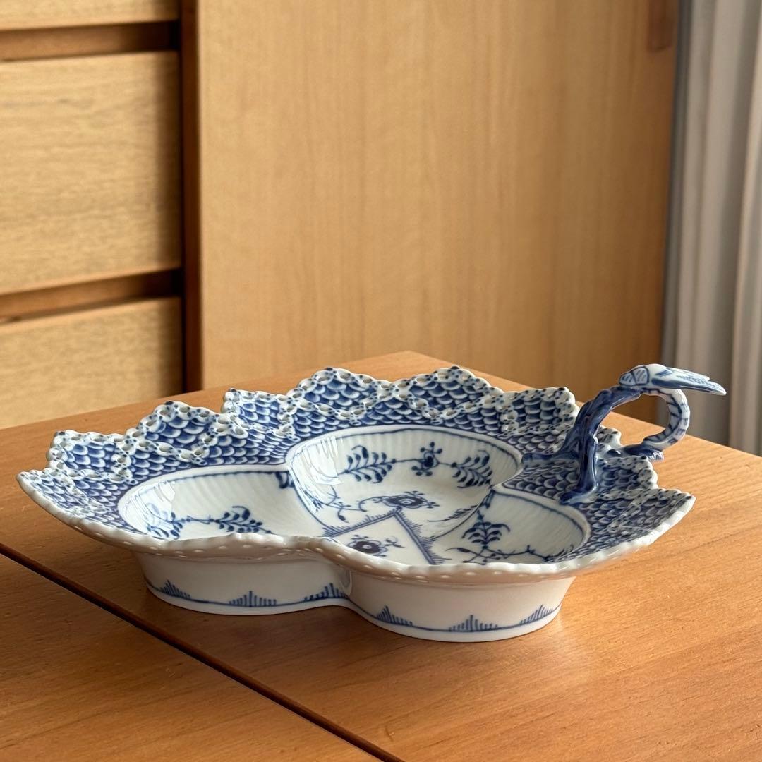 [超希少] ロイヤルコペンハーゲン　 copehapen リーフ型皿