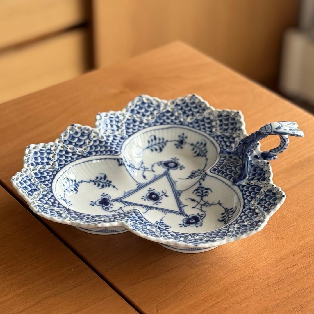 [超希少] ロイヤルコペンハーゲン　 copehapen リーフ型皿