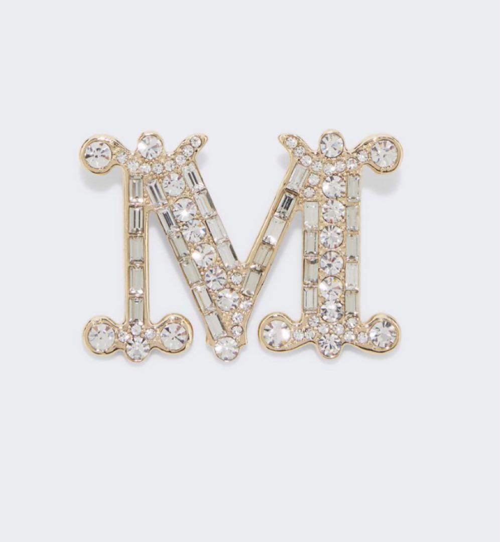 MAX MARA ブローチ BATH マックスマーラ ロゴ