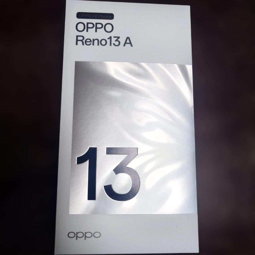 即発送新品開封済IMEI両方⭕️判定 oppo reno 13a アイスブルー