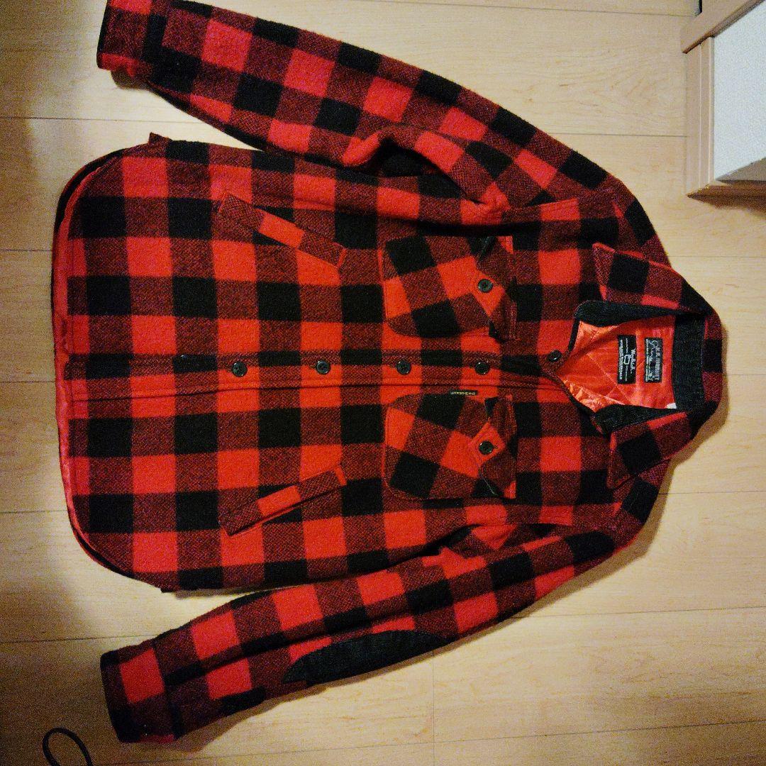 ハリウッドランチマーケット ウールリッチ CPO 中綿 赤/黒 3