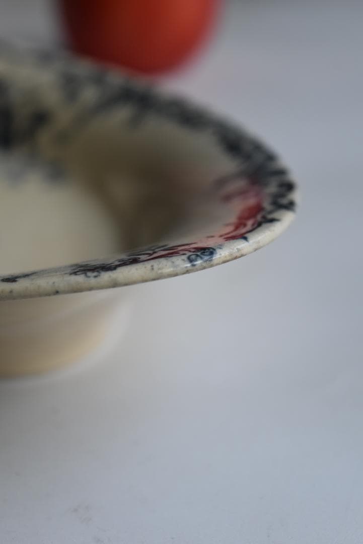 ショワジールロワ窯 ラヴィエ　プレート FLOREAL　フランスアンティーク