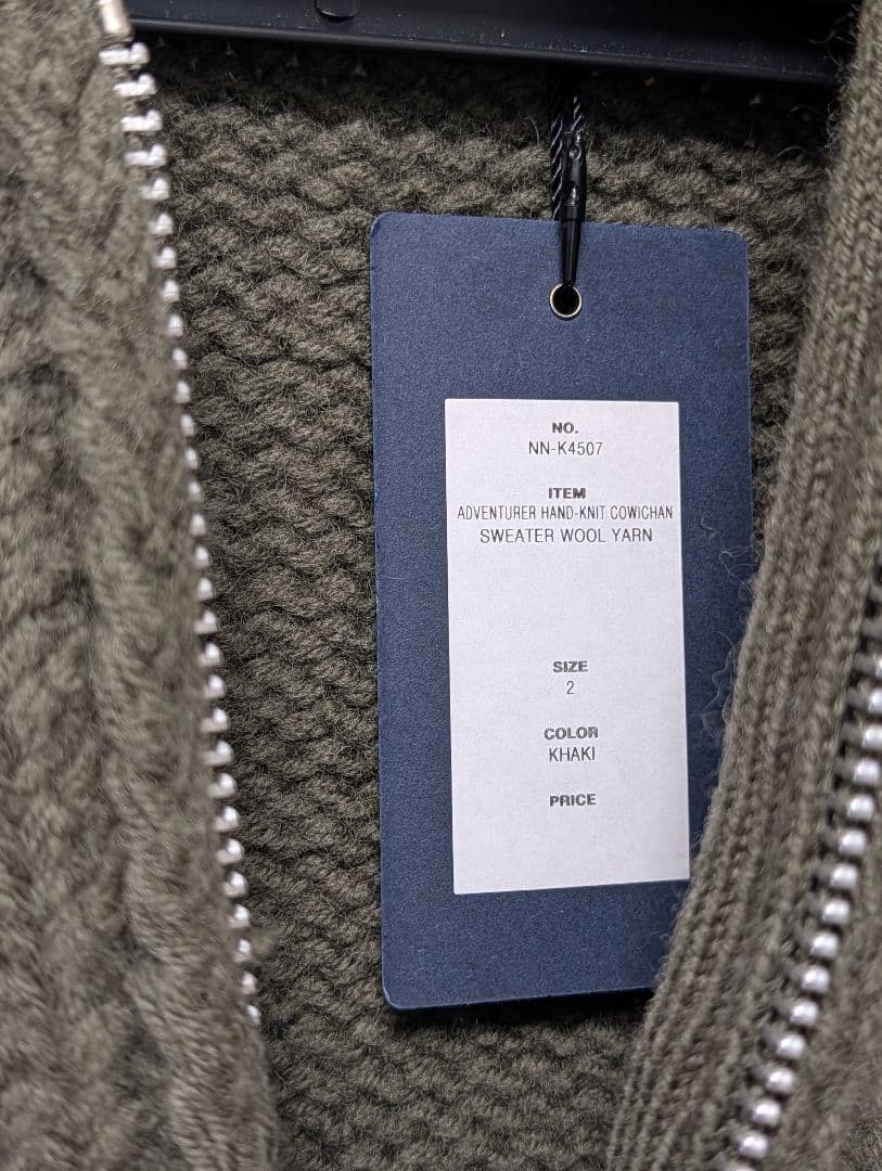 【24aw新品未使用】nonnative HAND-KNIT COWICHAN