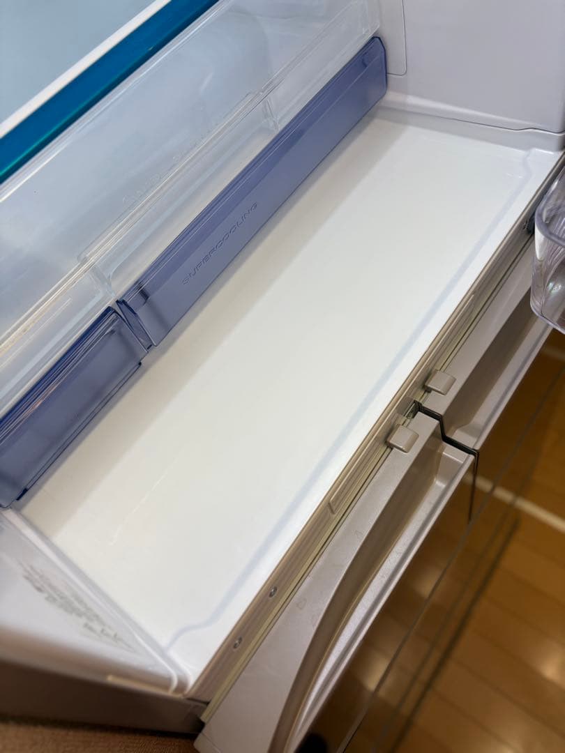 送料込 【美品】2023年 三菱冷蔵庫 MR-B46HL-C グレージュ455L