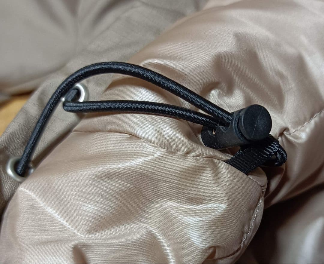 TAION/GLOSTER別注 LEVEL7 ダウン L　薄くシミあり　ベージュ