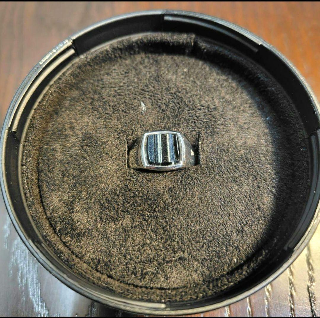 【美品】トムウッド リング ブルー ホークアイ 54