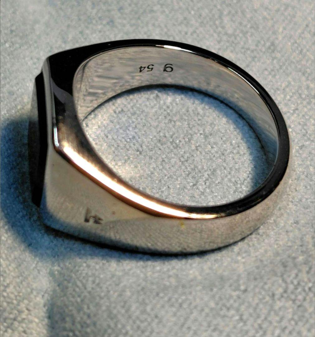 【美品】トムウッド リング ブルー ホークアイ 54