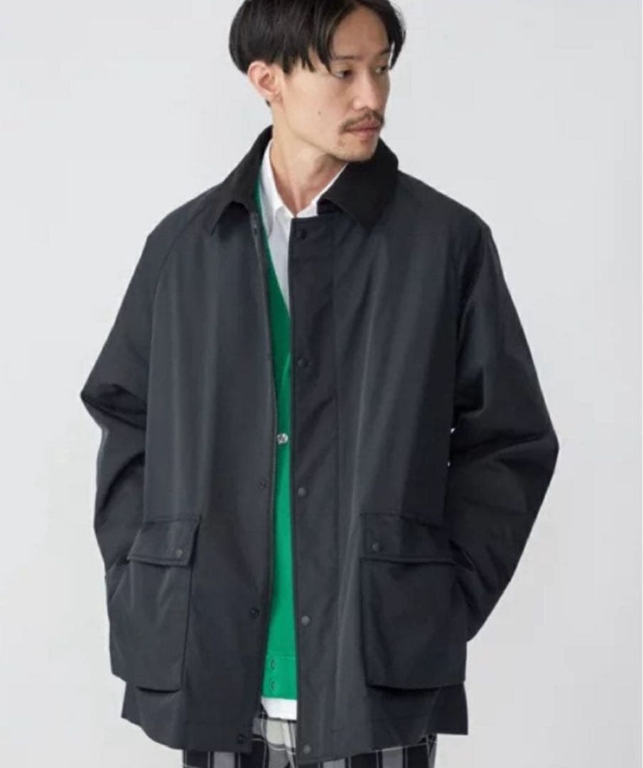 なの様完売品　シップス ハンティングジャケット 撥水 ブルゾン　L 黒