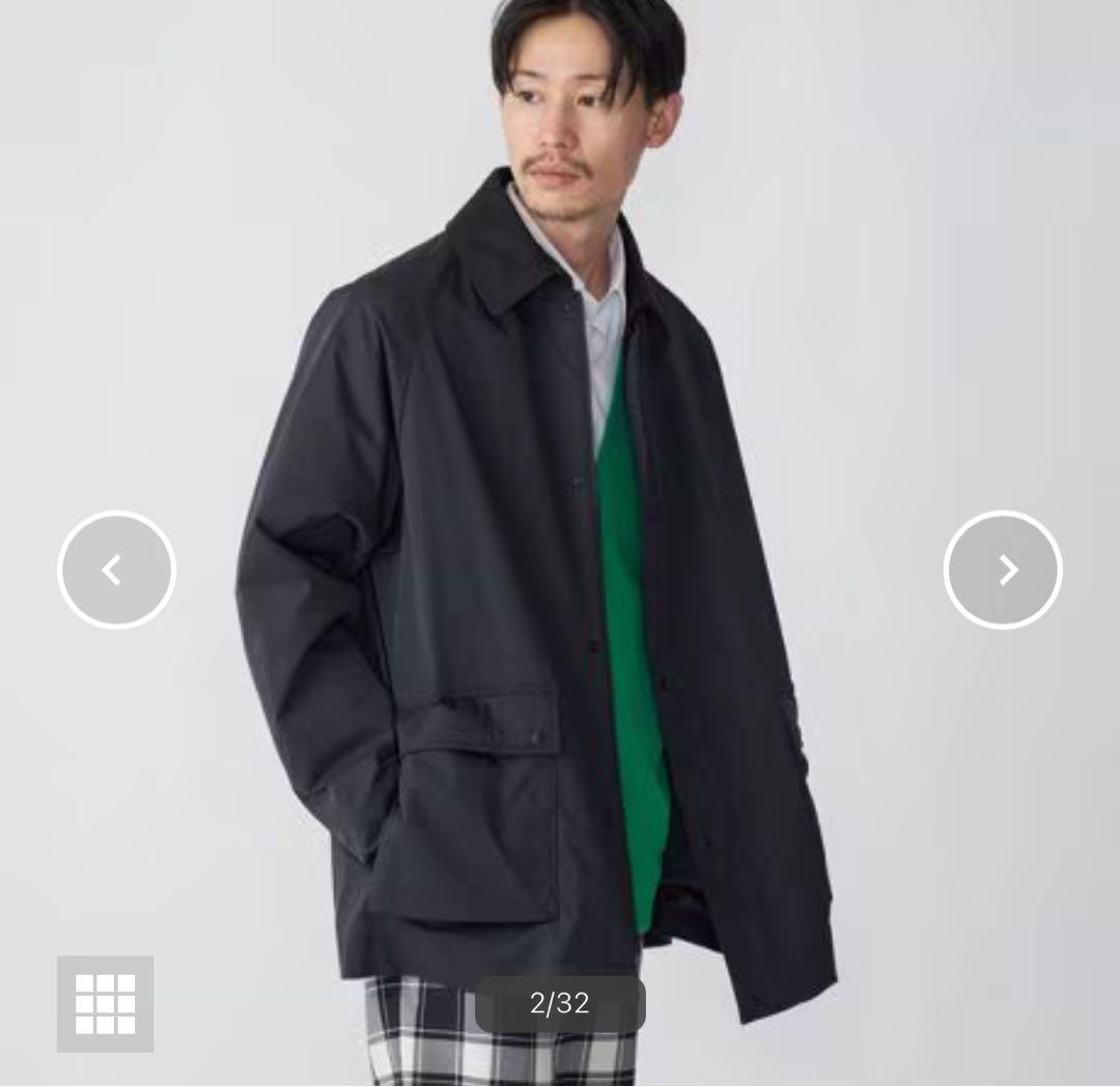 なの様完売品　シップス ハンティングジャケット 撥水 ブルゾン　L 黒