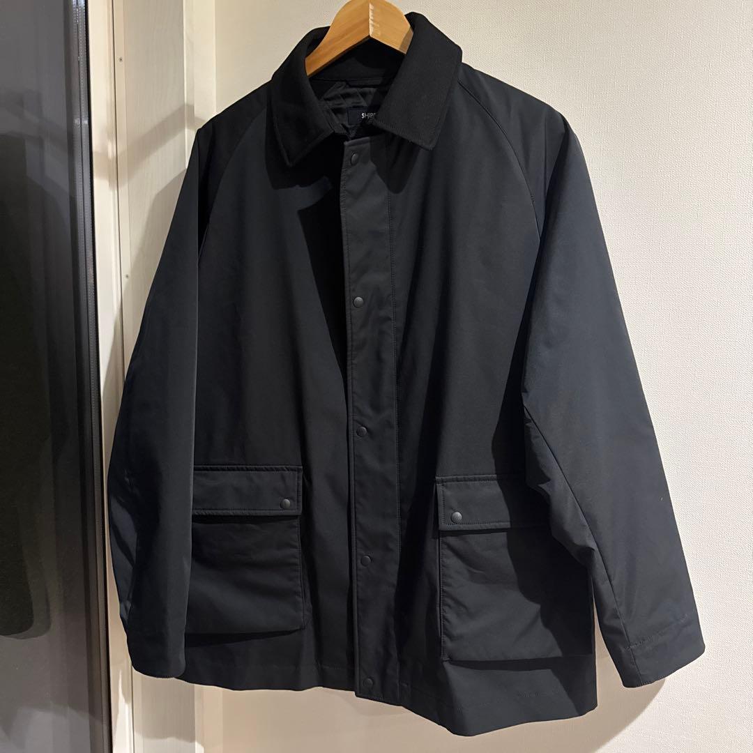 なの様完売品　シップス ハンティングジャケット 撥水 ブルゾン　L 黒